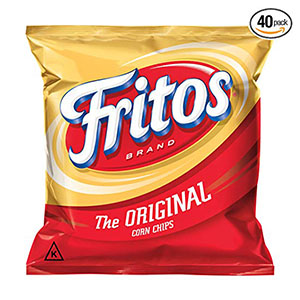 Best Store Bought Snacks for a Party Fritos Original Corn Chips, (Pack of 40, 1 Ounce )