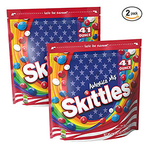 Best Store Bought Snacks for a Party Skittles America Mix Candy
